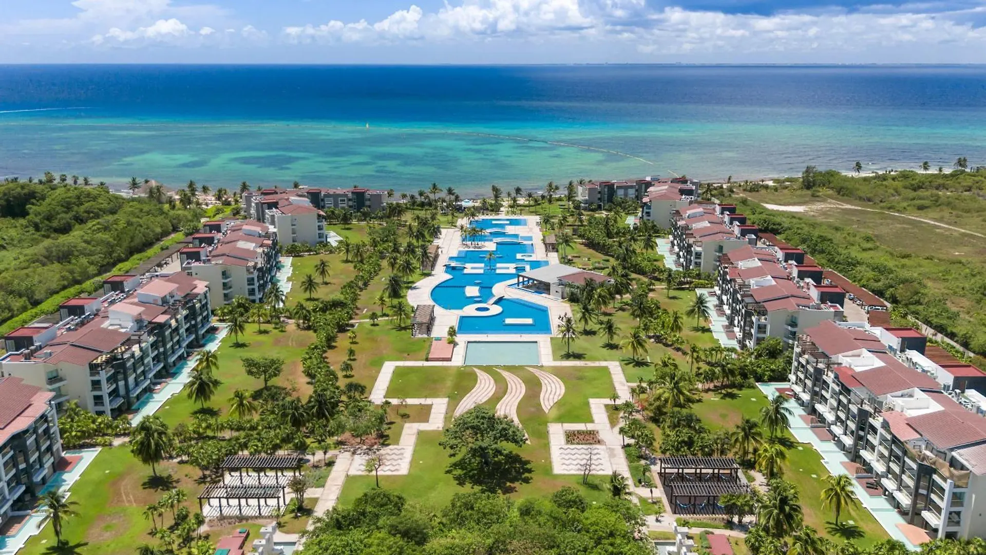 Ocean View With Plunge Pool - Beachfront Complex - At Mareazul Condo Agua Dulce 신데 델 카르멘