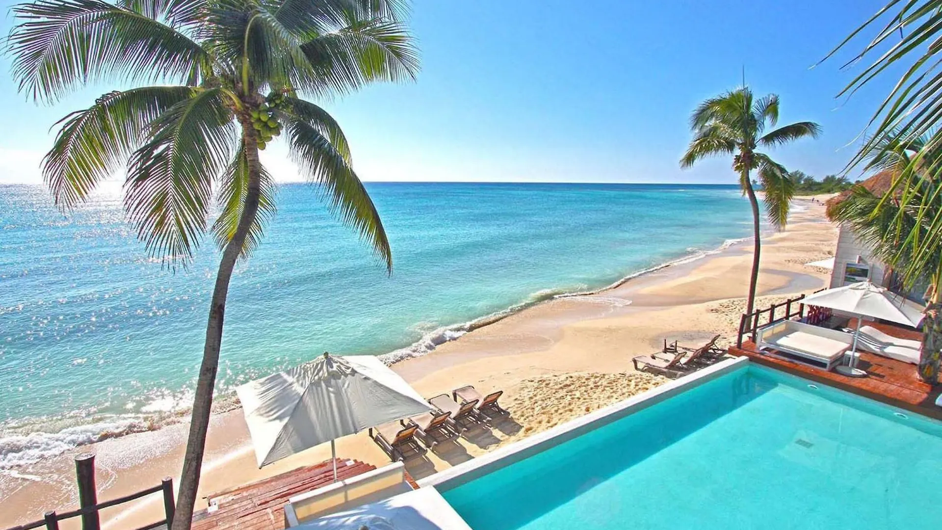 Ocean View With Plunge Pool - Beachfront Complex - At Mareazul Condo Agua Dulce プレヤデルカーメン メキシコ
